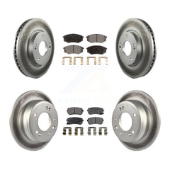 Transit Auto KGT-100895 Disc Brake Kit for 2010-2012 Kia Sportage, Hyundai Tucson - Front and Rear
