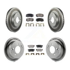 Transit Auto KGT-100899 Disc Brake Kit for 2005-2010 Hyundai Sonata, Kia Magentis and More - Front and Rear