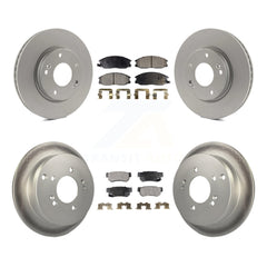 Transit Auto KGT-100901 Disc Brake Kit for 2001-2006 Hyundai Santa Fe - Front and Rear