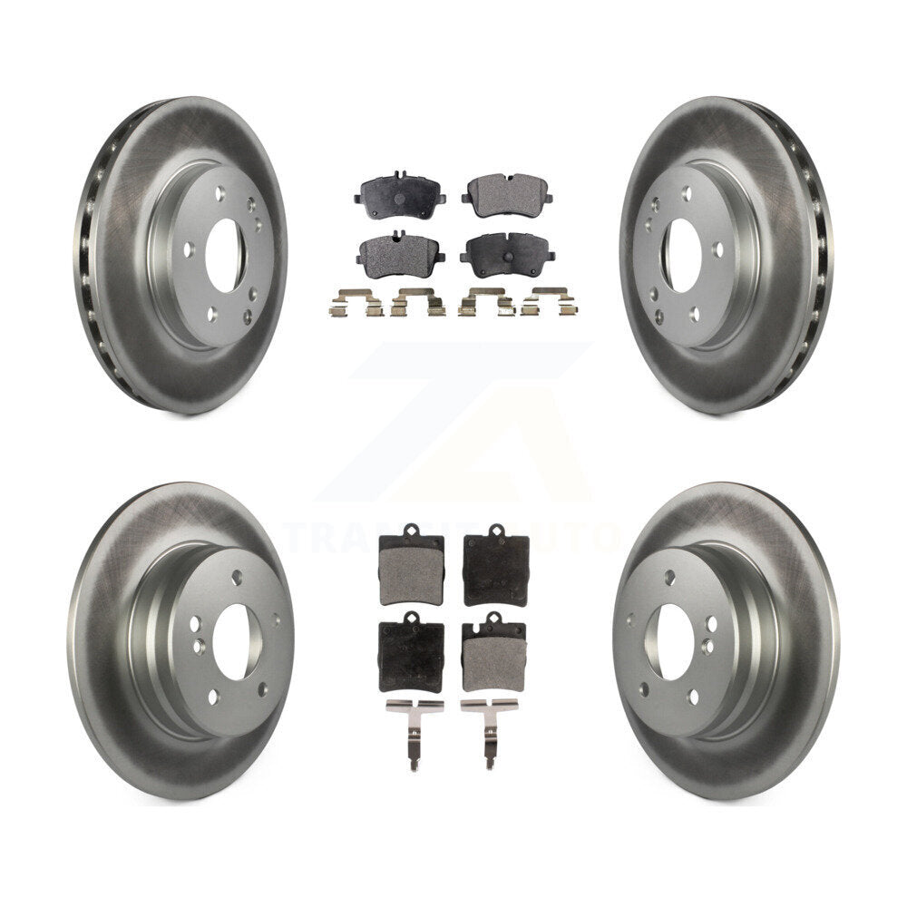 Transit Auto KGT-100904 Disc Brake Kit for 2003-2005 Mercedes-Benz C240 - Front and Rear