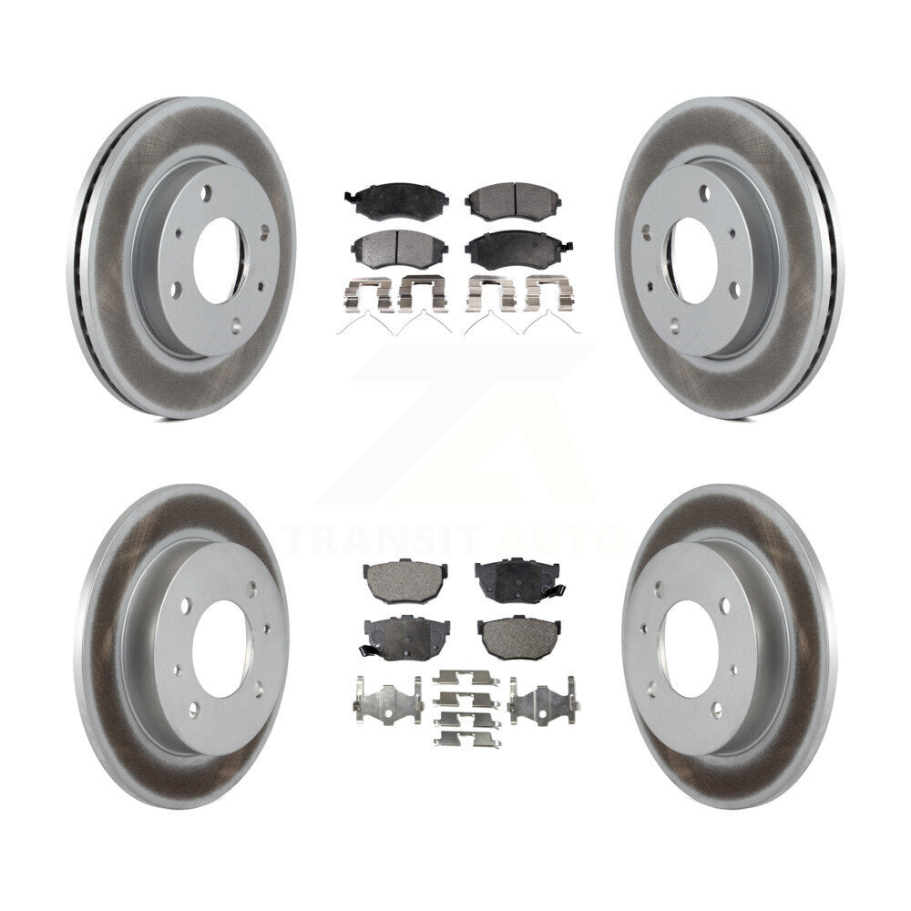 Transit Auto KGT-100906 Disc Brake Kit for 2001-2006 Hyundai Elantra - Front and Rear