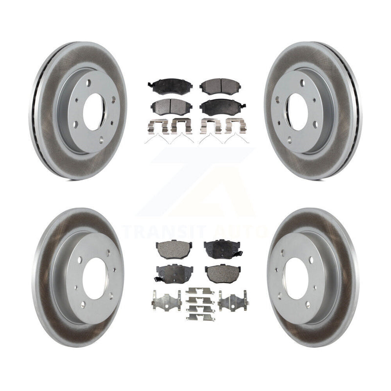 Transit Auto KGT-100906 Disc Brake Kit for 2001-2006 Hyundai Elantra - Front and Rear