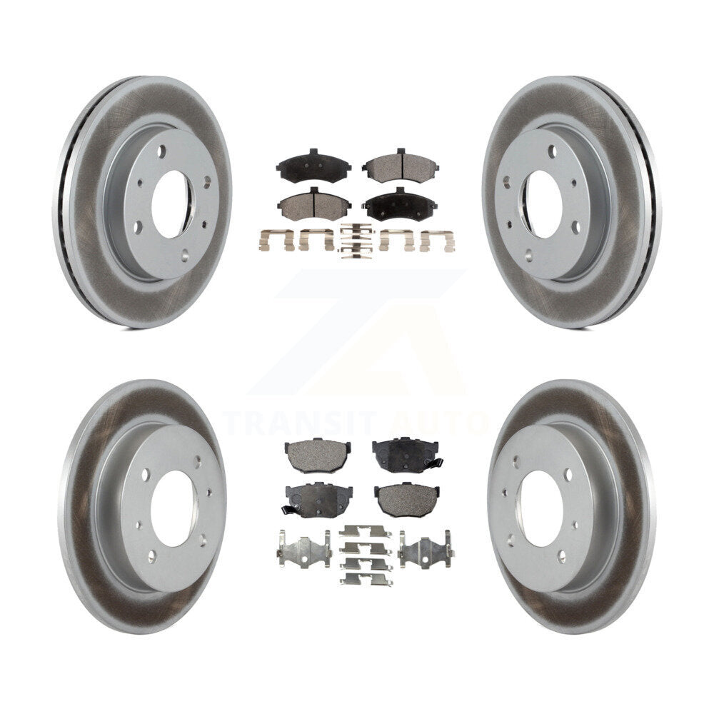 Transit Auto KGT-100908 Disc Brake Kit for 2002-2005 Hyundai Elantra - Front and Rear