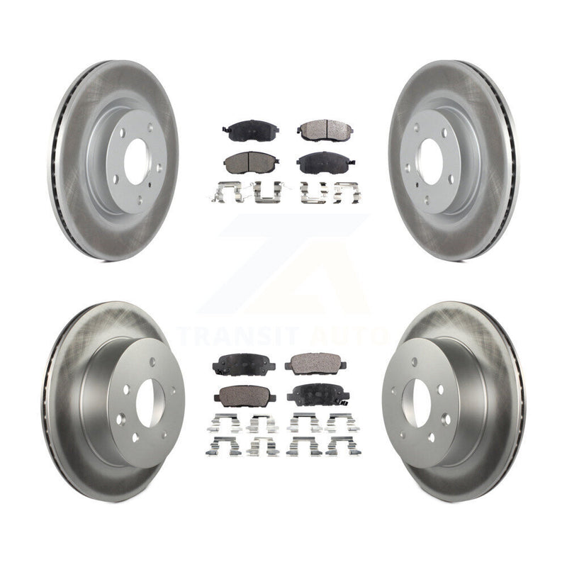 Transit Auto KGT-100909 Disc Brake Kit for 2003-2005 INFINITI G35, Nissan 350Z - Front and Rear