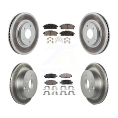 Transit Auto KGT-100910 Disc Brake Kit for 2011-2017 Nissan Quest - Front and Rear