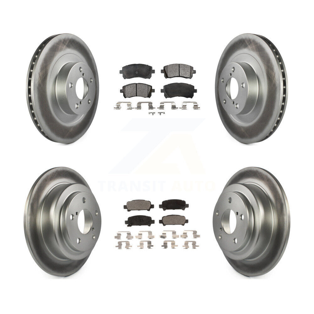 Transit Auto KGT-100921 Disc Brake Kit for 2002 Subaru Impreza - Front and Rear