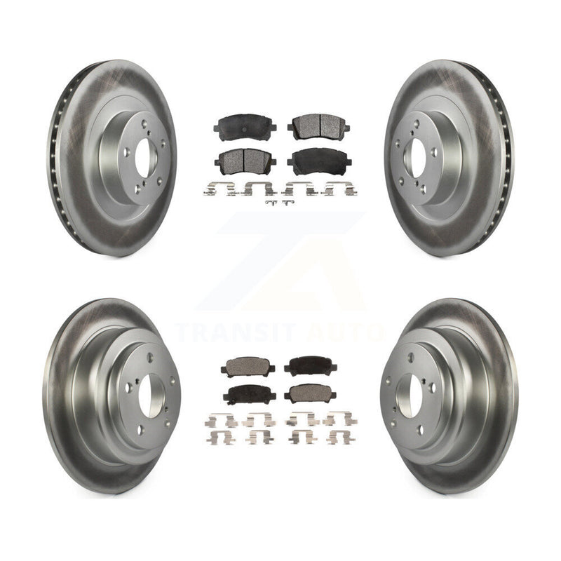 Transit Auto KGT-100921 Disc Brake Kit for 2002 Subaru Impreza - Front and Rear
