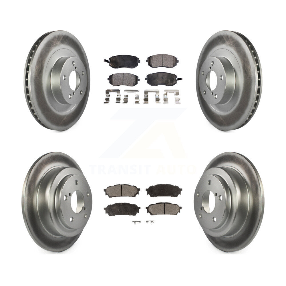 Transit Auto KGT-100923 Disc Brake Kit for 2004-2008 Saab 9-2X, Subaru Forester, Subaru Impreza - Front and Rear