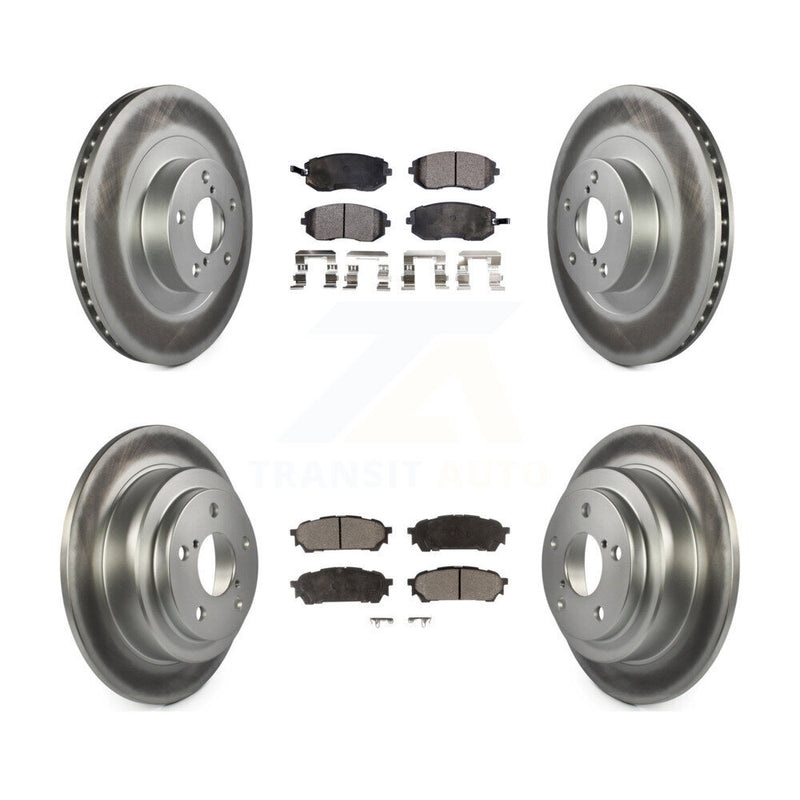 Transit Auto KGT-100923 Disc Brake Kit for 2004-2008 Saab 9-2X, Subaru Forester, Subaru Impreza - Front and Rear