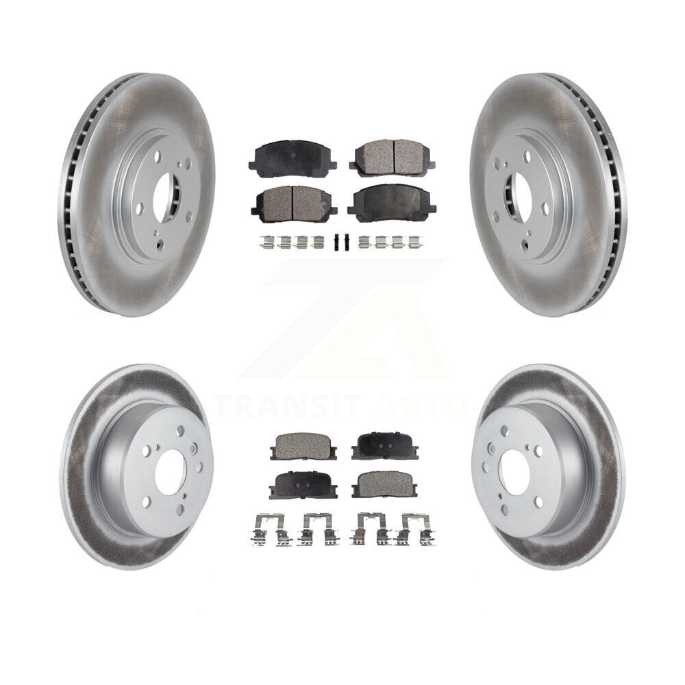 Transit Auto KGT-100928 Disc Brake Kit for 2001-2003 Toyota Highlander - Front and Rear