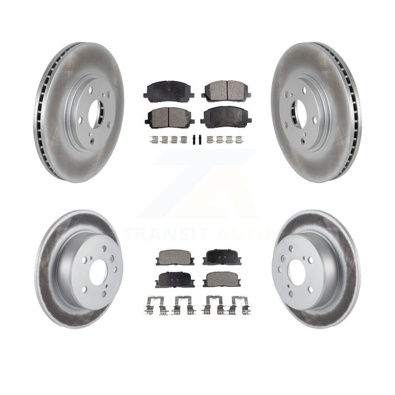 Transit Auto KGT-100928 Disc Brake Kit for 2001-2003 Toyota Highlander - Front and Rear