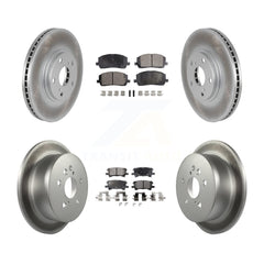 Transit Auto KGT-100929 Disc Brake Kit for 2004-2007 Toyota Highlander - Front and Rear