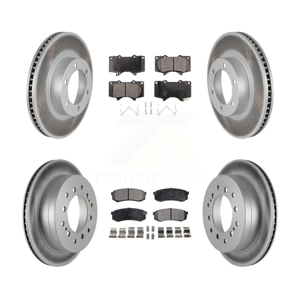 Transit Auto KGT-100930 Disc Brake Kit for 2003-2009 Toyota 4Runner, Lexus GX470 - Front and Rear