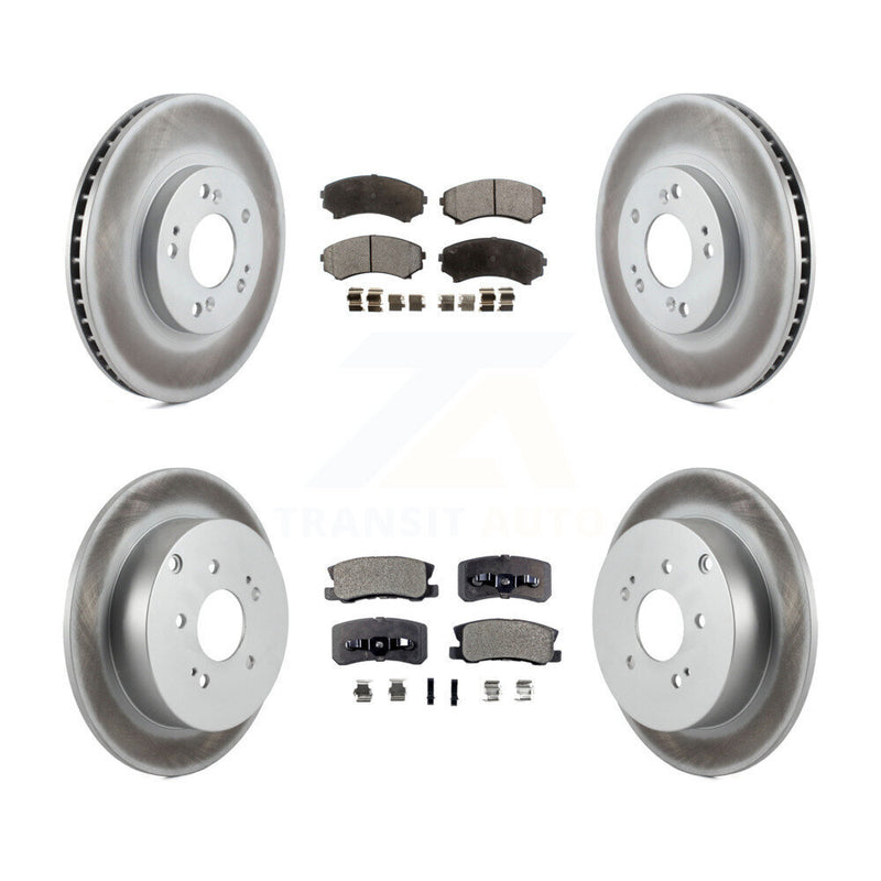 Transit Auto KGT-100933 Disc Brake Kit for 2004-2011 Mitsubishi Endeavor - Front and Rear