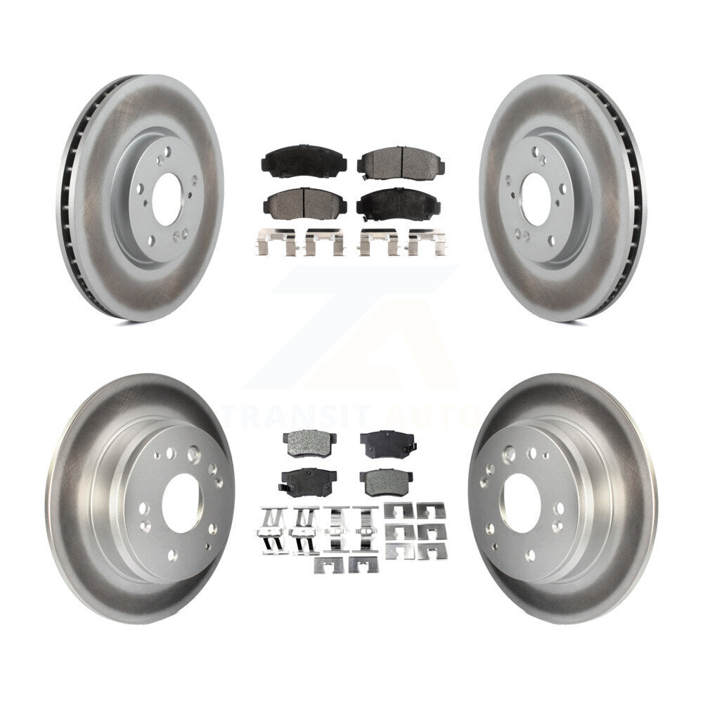 Transit Auto KGT-100934 Disc Brake Kit for 2004-2005 Acura TL - Front and Rear