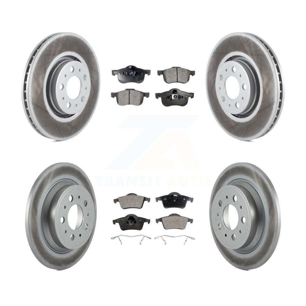 Transit Auto KGT-100937 Disc Brake Kit for 2008 Volvo S60 - Front and Rear