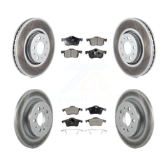 Transit Auto KGT-100937 Disc Brake Kit for 2008 Volvo S60 - Front and Rear