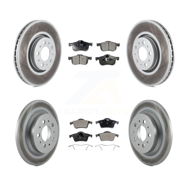 Transit Auto KGT-100937 Disc Brake Kit for 2008 Volvo S60 - Front and Rear