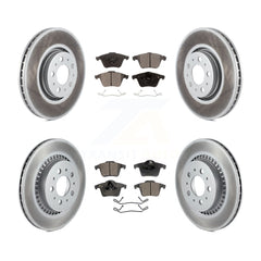 Transit Auto KGT-100938 Disc Brake Kit for 2003-2014 Volvo XC90 - Front and Rear