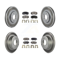 Transit Auto KGT-100942 Disc Brake Kit for 2010-2011 Hyundai Azera - Front and Rear