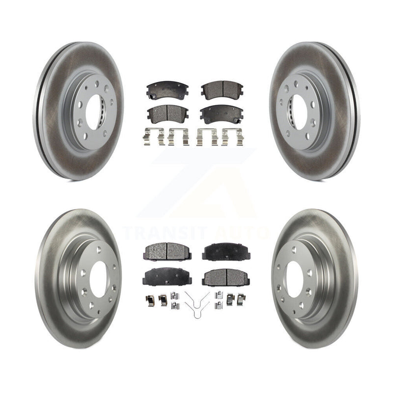 Transit Auto KGT-100946 Disc Brake Kit for 2003-2005 Mazda 6 - Front and Rear
