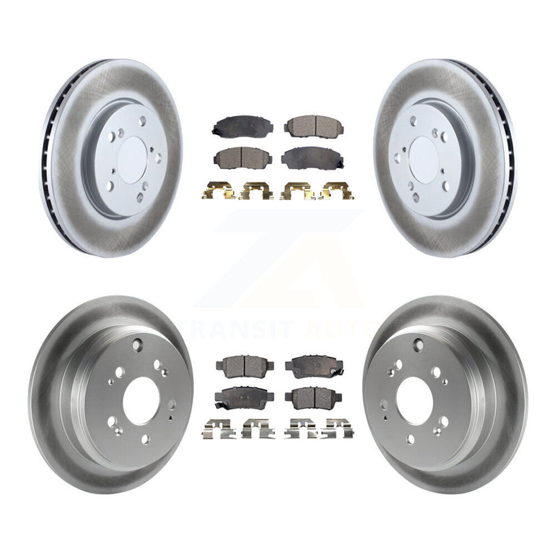Transit Auto KGT-100947 Disc Brake Kit for 2005-2010 Honda Odyssey - Front and Rear