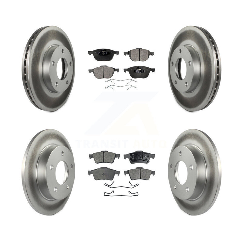 Transit Auto KGT-100949 Disc Brake Kit for 2004-2005 Mazda 3 - Front and Rear