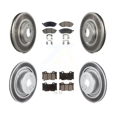 Transit Auto KGT-100953 Disc Brake Kit for 2009-2020 Nissan 370Z - Front and Rear