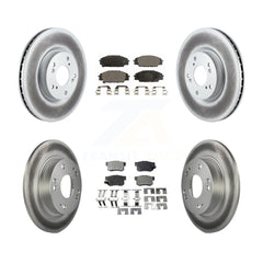 Transit Auto KGT-100956 Disc Brake Kit for 2006-2011 Acura CSX, Honda Civic - Front and Rear