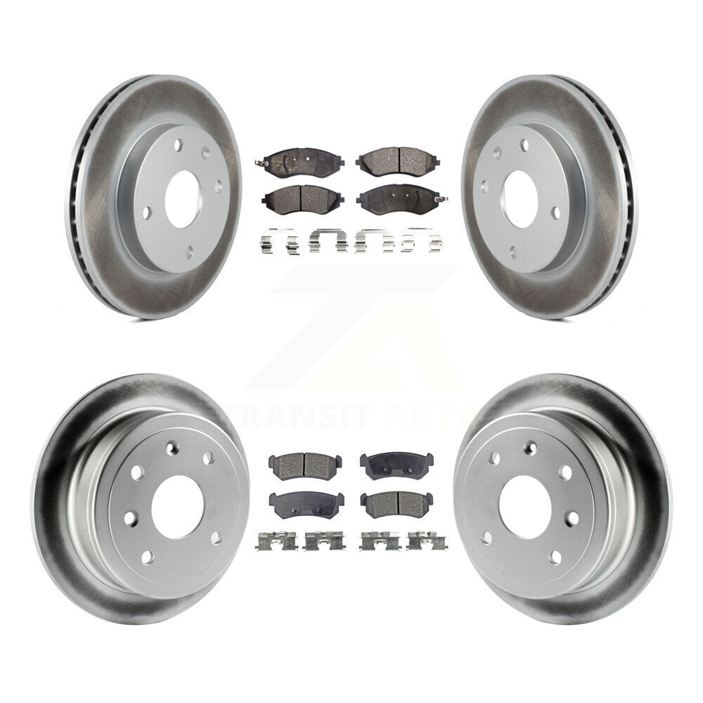 Transit Auto KGT-100962 Disc Brake Kit for 2004-2006 Suzuki Reno, Chevrolet Optra, Suzuki Forenza - Front and Rear