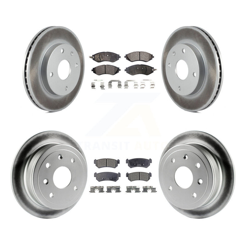 Transit Auto KGT-100962 Disc Brake Kit for 2004-2006 Suzuki Reno, Chevrolet Optra, Suzuki Forenza - Front and Rear