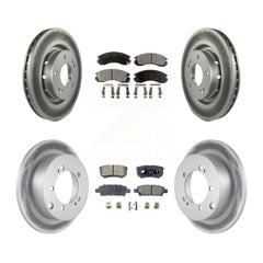 Transit Auto KGT-100967 Disc Brake Kit for 2005-2006 Mitsubishi Outlander - Front and Rear