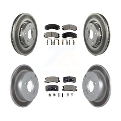 Transit Auto KGT-100968 Disc Brake Kit for 2009 Mitsubishi Lancer - Front and Rear