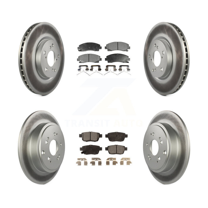 Transit Auto KGT-100969 Disc Brake Kit for 2006-2014 Honda Ridgeline - Front and Rear