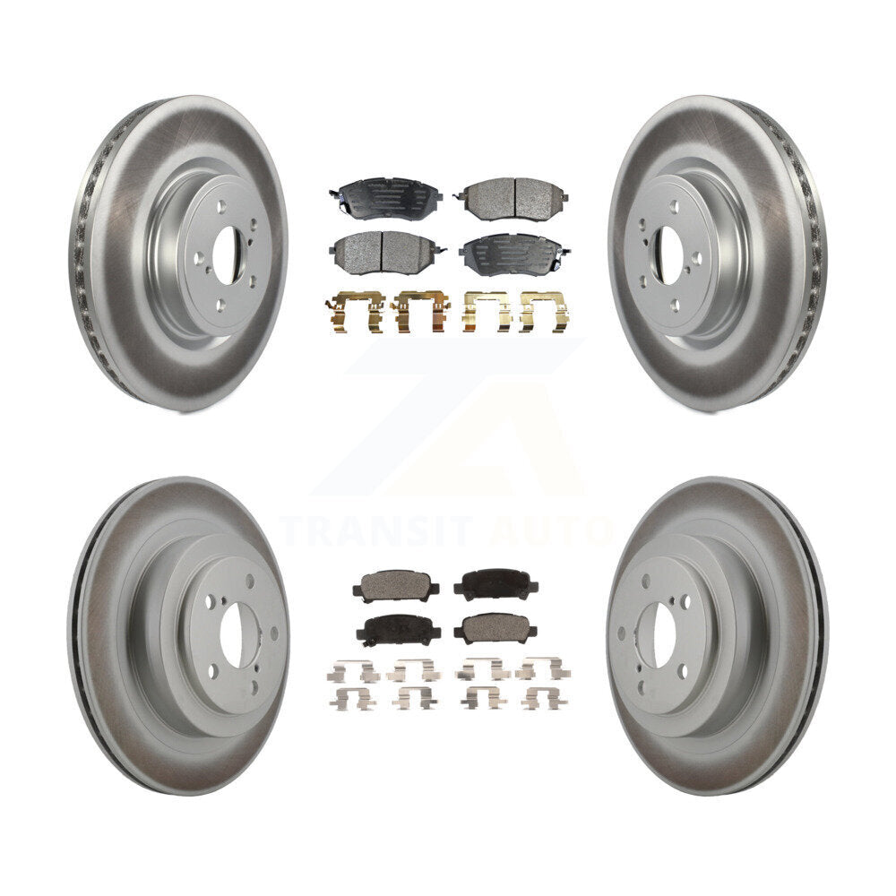 Transit Auto KGT-100971 Disc Brake Kit for 2005-2009 Subaru Legacy - Front and Rear