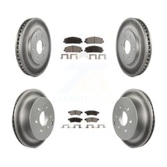 Transit Auto KGT-100976 Disc Brake Kit for 2011-2012 Suzuki Equator - Front and Rear