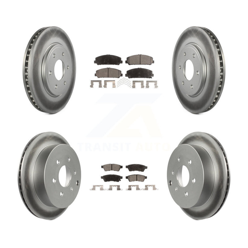 Transit Auto KGT-100976 Disc Brake Kit for 2011-2012 Suzuki Equator - Front and Rear