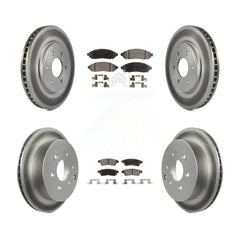 Transit Auto KGT-100977 Disc Brake Kit for 2005-2023 Nissan Frontier, Suzuki Equator, Nissan Xterra - Front and Rear