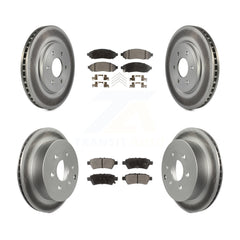 Transit Auto KGT-100978 Disc Brake Kit for 2006-2007 Nissan Xterra - Front and Rear