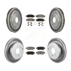Transit Auto KGT-100979 Disc Brake Kit for 2005-2012 Nissan Pathfinder - Front and Rear