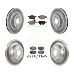 Transit Auto KGT-100985 Disc Brake Kit for 2008-2017 Volkswagen CC, Volkswagen GTI and More - Front and Rear