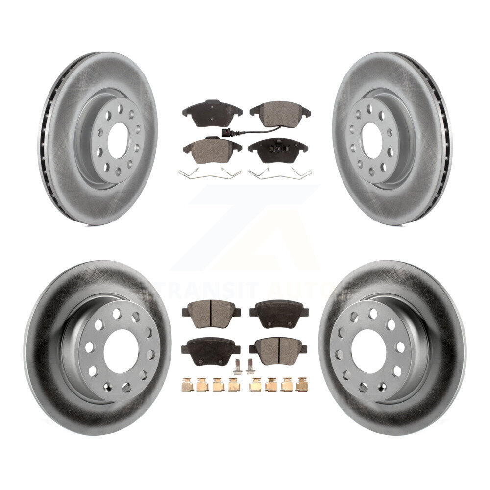 Transit Auto KGT-100986 Disc Brake Kit for 2011-2015 Volkswagen Beetle, Volkswagen GTI - Front and Rear