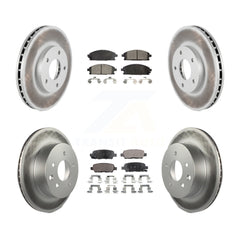 Transit Auto KGT-100992 Disc Brake Kit for 2005-2006 Nissan X-Trail - Front and Rear