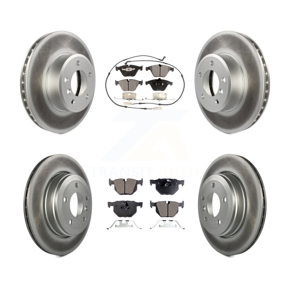 Transit Auto KGT-100993 Disc Brake Kit for 2004-2009 BMW 528i, BMW 525i, BMW 530i - Front and Rear
