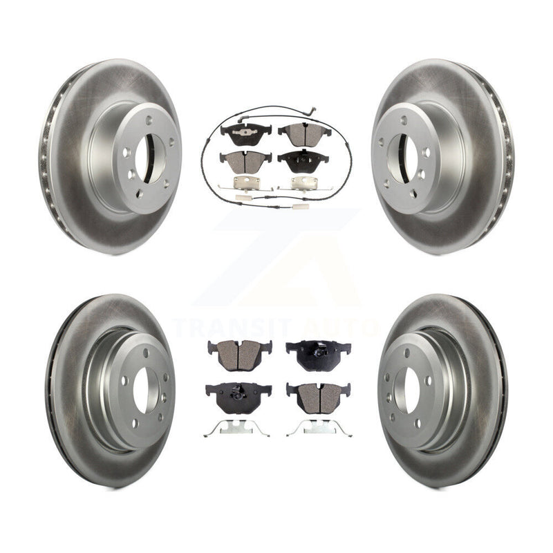Transit Auto KGT-100993 Disc Brake Kit for 2004-2009 BMW 528i, BMW 525i, BMW 530i - Front and Rear