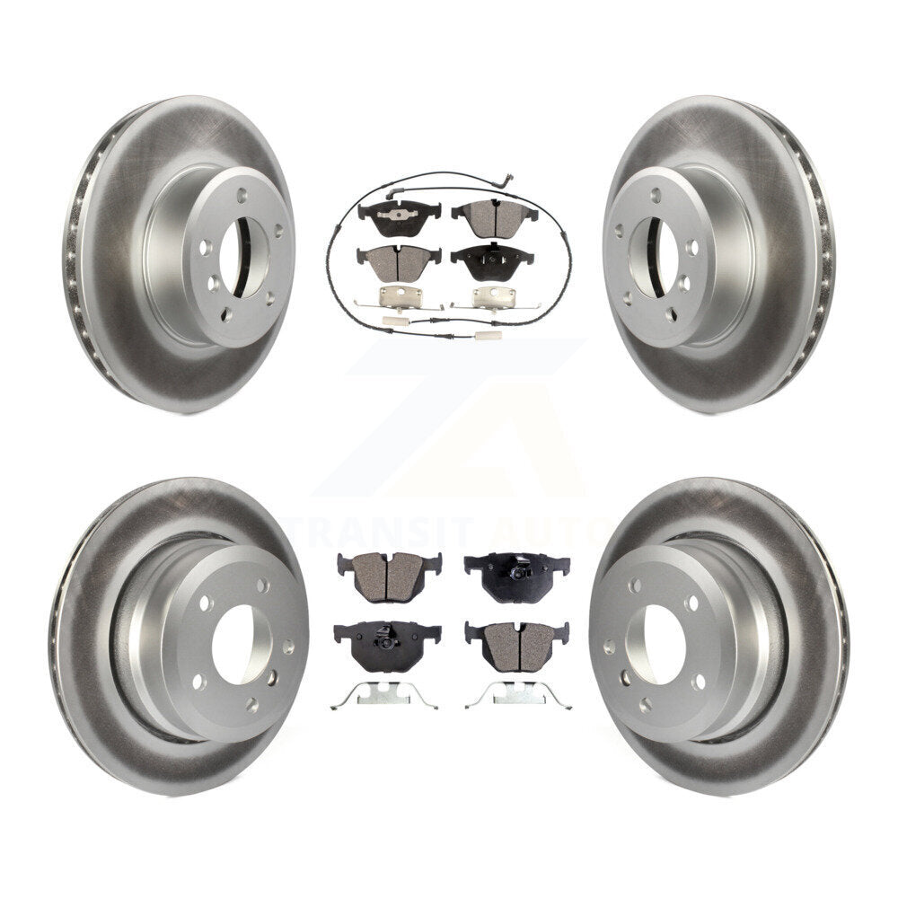 Transit Auto KGT-100994 Disc Brake Kit for 2006-2010 BMW 528i, BMW 528i xDrive and More - Front and Rear