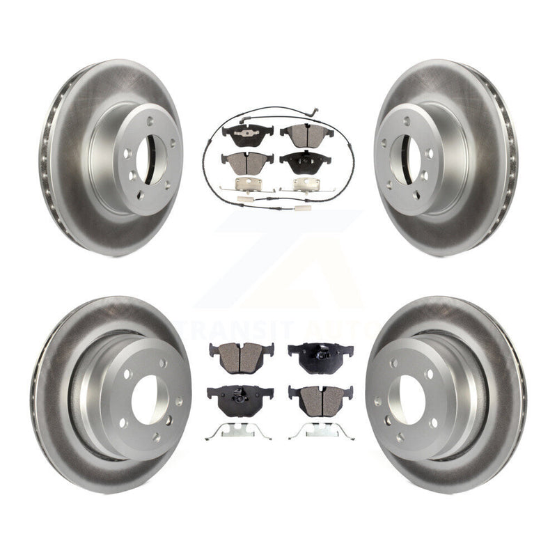 Transit Auto KGT-100994 Disc Brake Kit for 2006-2010 BMW 528i, BMW 528i xDrive and More - Front and Rear