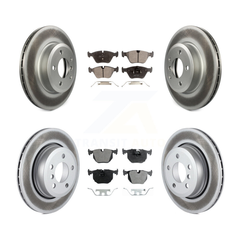 Transit Auto KGT-100995 Disc Brake Kit for 2004-2010 BMW X3 - Front and Rear