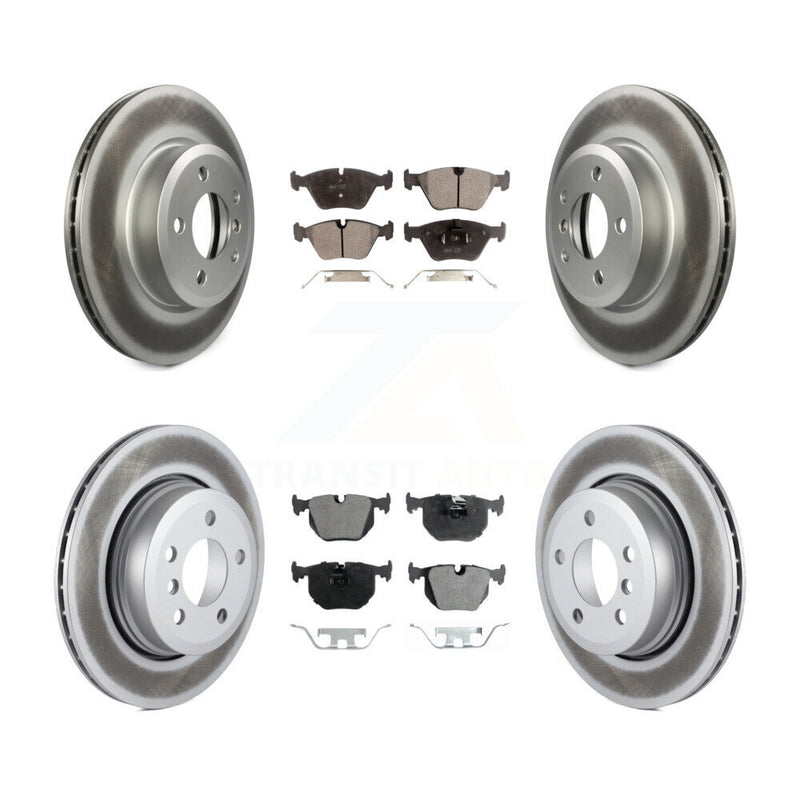 Transit Auto KGT-100995 Disc Brake Kit for 2004-2010 BMW X3 - Front and Rear