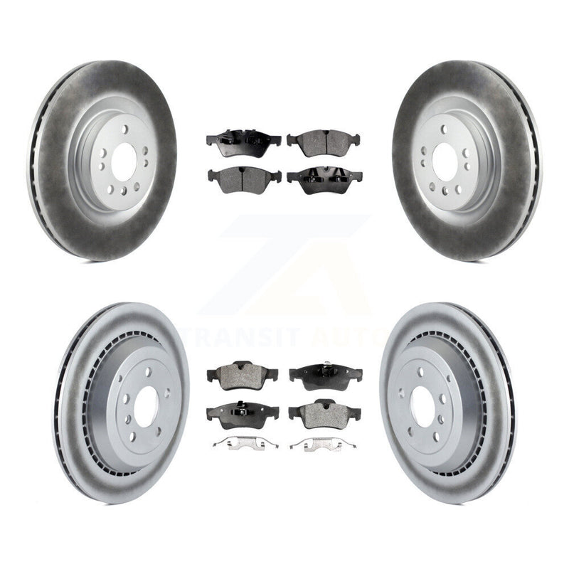 Transit Auto KGT-100998 Disc Brake Kit for 2005-2012 Mercedes-Benz ML350, Mercedes-Benz GL350 and More - Front and Rear